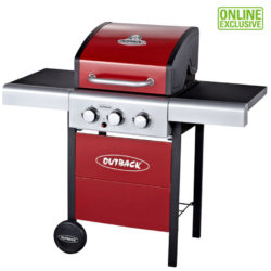 Outback Meteor 3-Burner Gas Barbecue